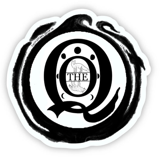 #020: The OQ Logo 3x3 Thick Vinyl Sticker